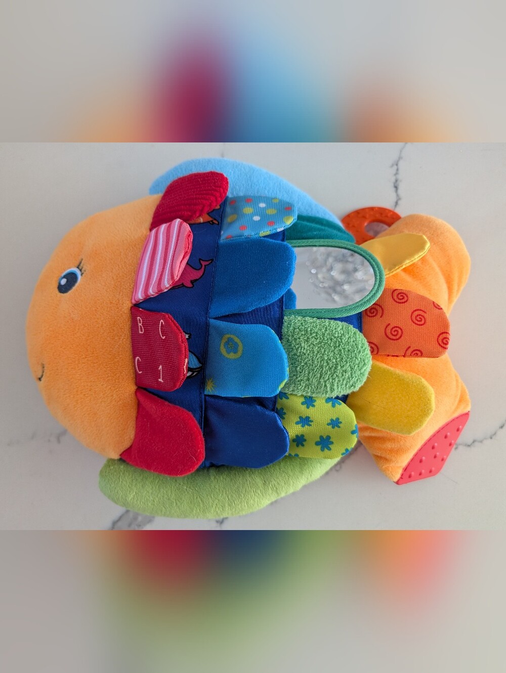 Melissa & Doug Plush Fish Sensory Plush Toy